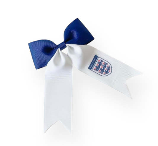 World Cup ponytail bows - Clips