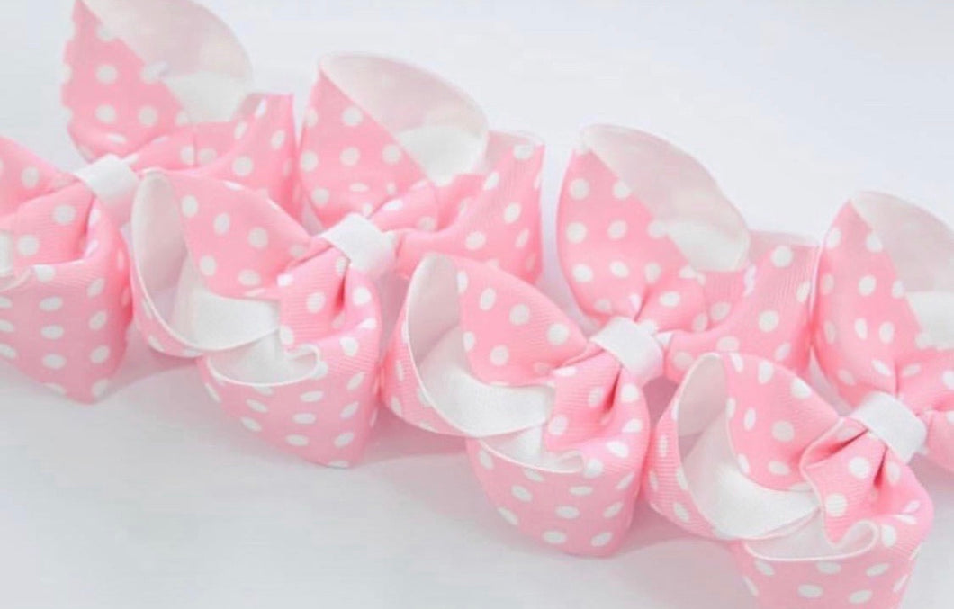 Pink Polka Dot  - All Sizes