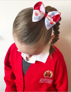 School Logo Large Boutique Bows