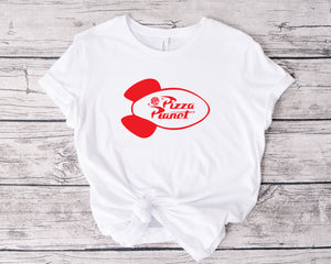 Pizza Planet T-Shirt Unisex All Sizes