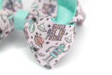 Load image into Gallery viewer, &#39;Girls Are The Future&#39; Large Boutique Bow
