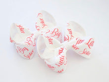Load image into Gallery viewer, Big Sister / Little Sister Printed Large Boutique Bow
