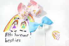 Load image into Gallery viewer, ‘Artwork’ large boutique bow
