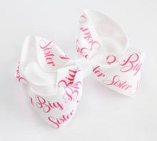 Load image into Gallery viewer, Big Sister / Little Sister Printed Large Boutique Bow
